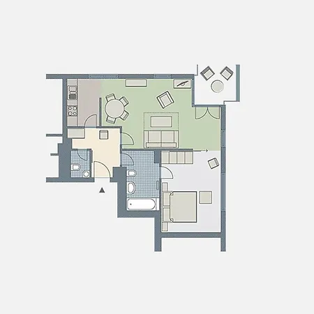 Kaiservillen - Mit 1 Schlafzimmer Und Balkon D133 Heringsdorf